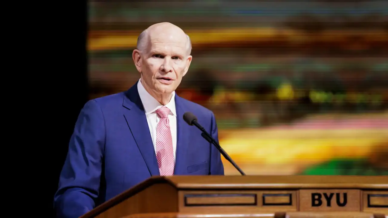 Watch BYU Devotional Address 2024 Episode 6 Elder Dale G Renlund