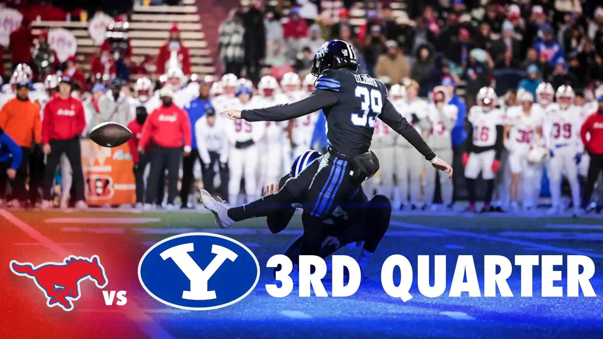 BYU vs SMU - New Mexico Bowl: 3rd Quarter