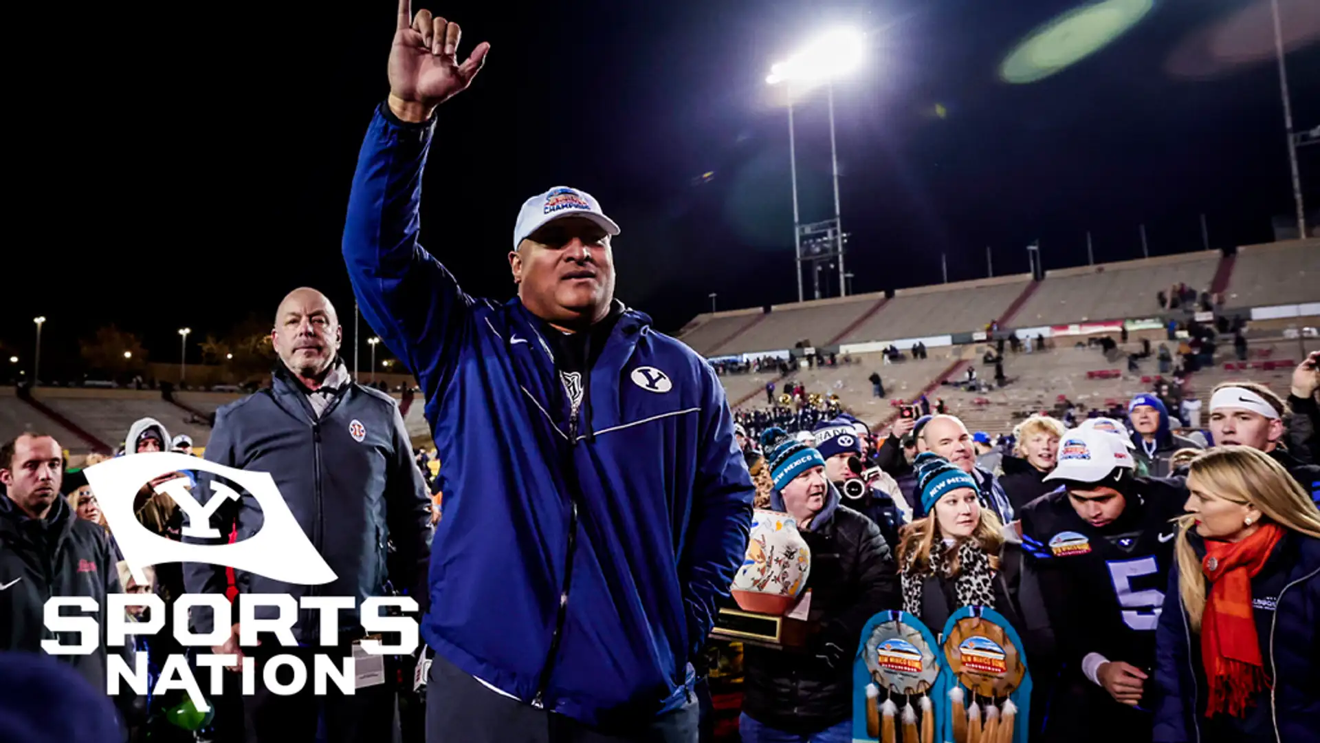 Signing the Future of BYU Football with Kalani Sitake!