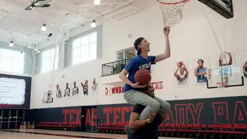 Garets Basketball Goals with TTU Women's Basketball