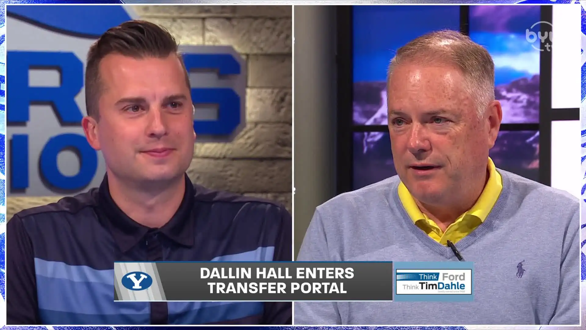 Dallin Hall enters transfer portal