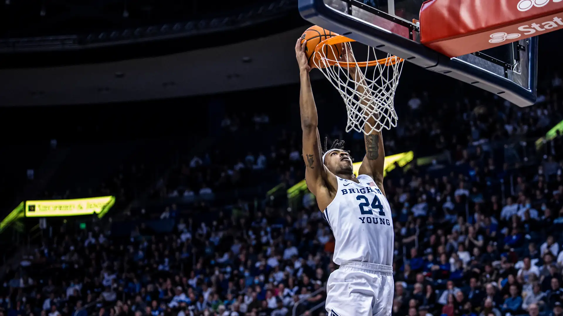 BYU MBB Forward Seneca Knight, Media Availability February 15