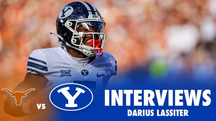 BYU vs Texas: Darius Lassiter Postgame Interview