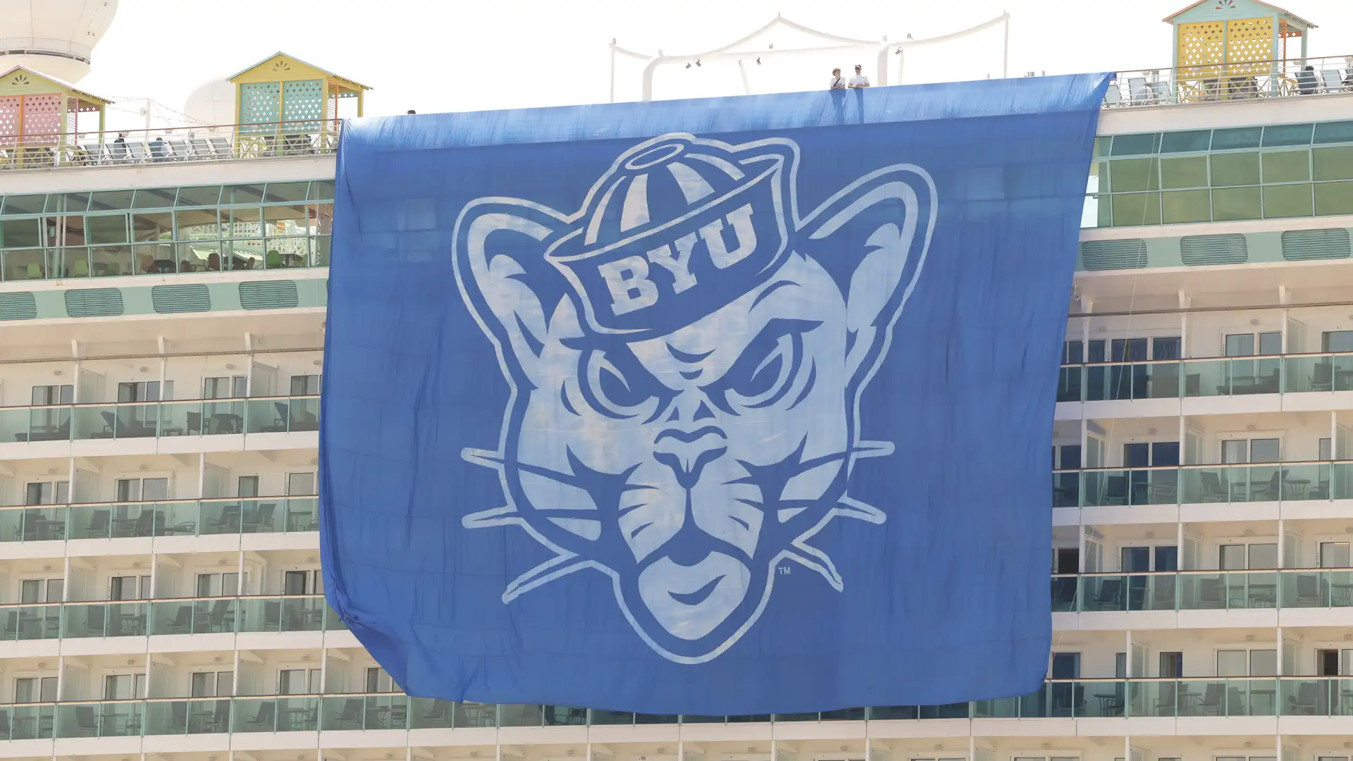 Decked out in Royal Blue