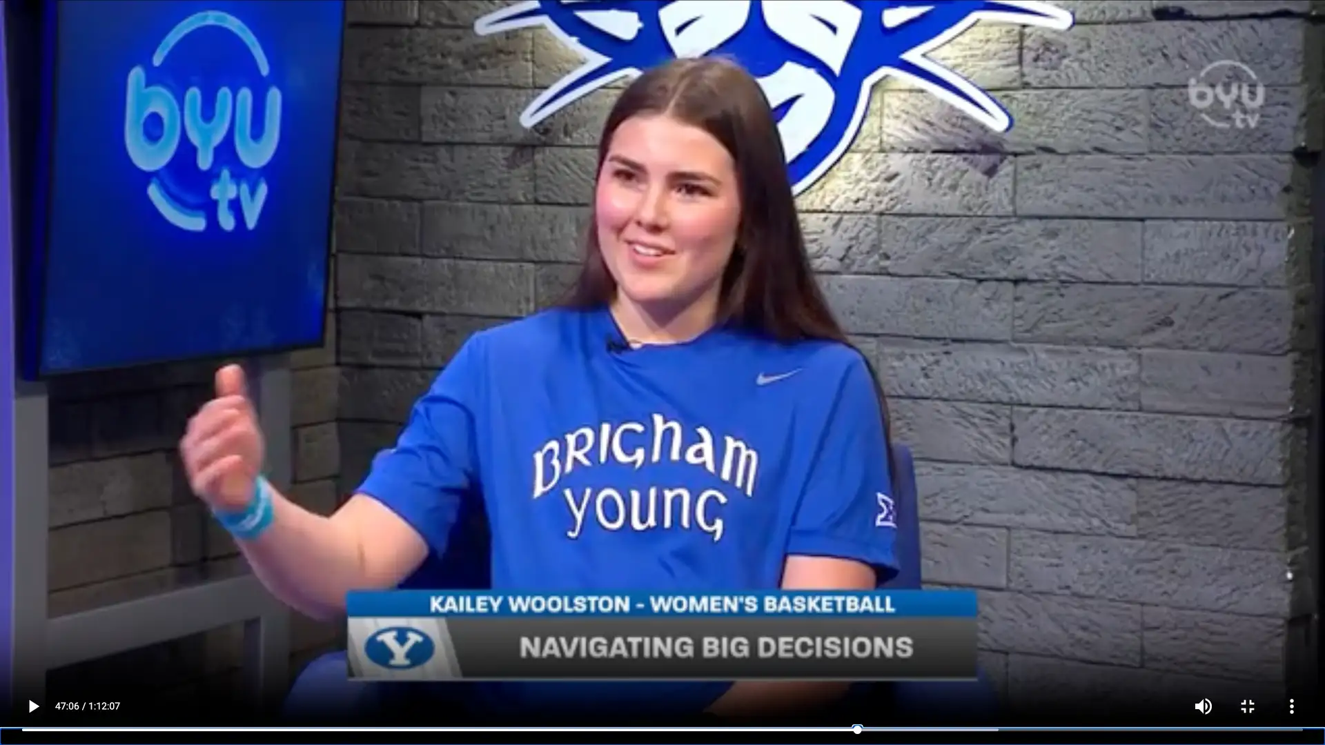 Kailey Woolston on why she's still choosing BYU
