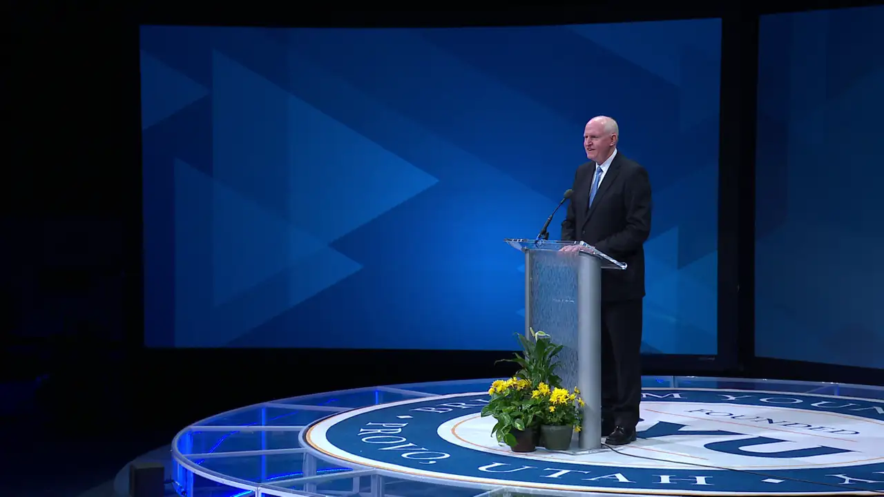 BYU Devotional Address - 2022 - Elder Kelly R. Johnson | Conquering ...