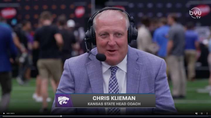 Chris Klieman at 2024 Big 12 Media Days 