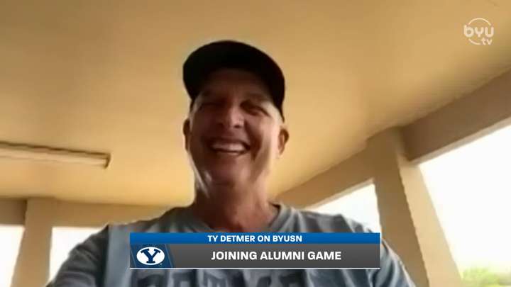 Ty Detmer Talks Alumni Game Excitement 