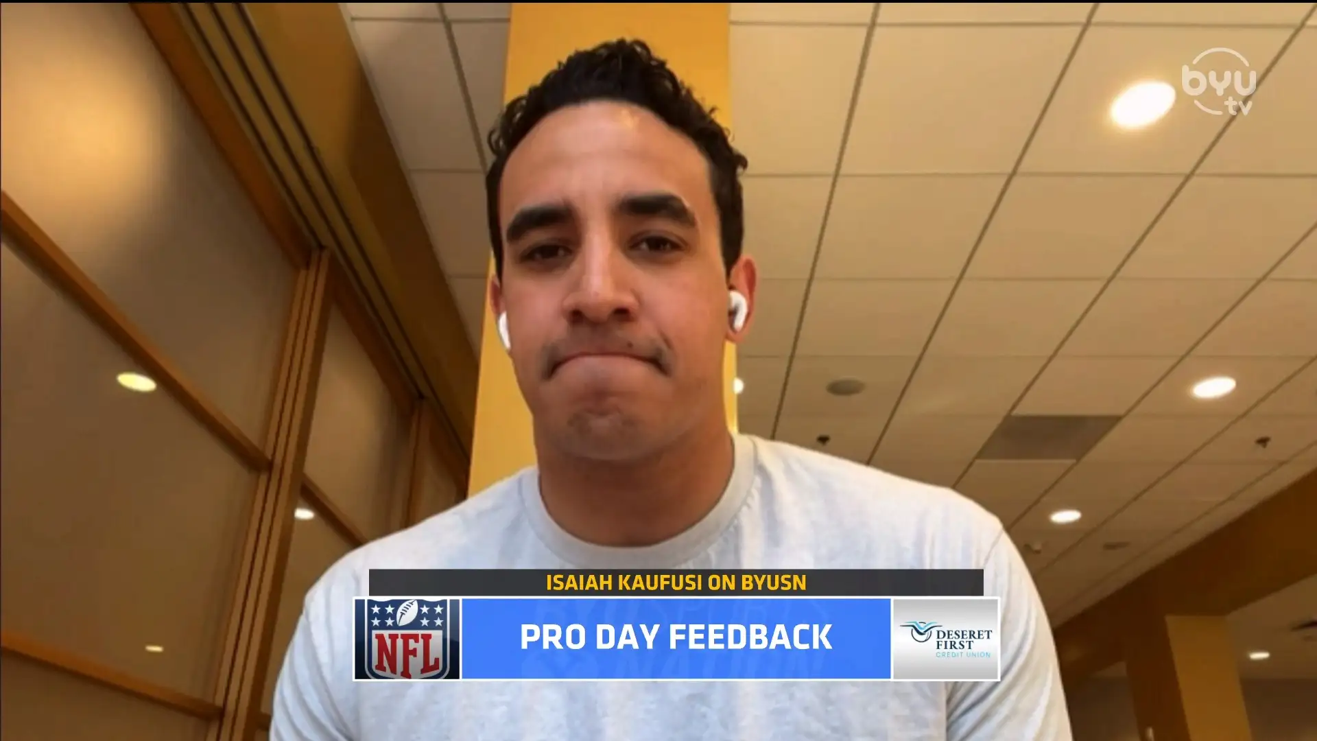 Isaiah Kaufusi on BYUSN 04.16.21