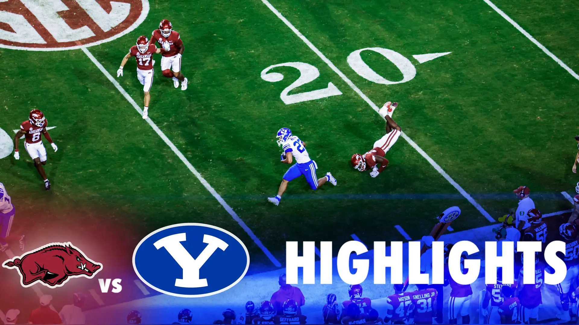 BYU vs Arkansas: Highlights