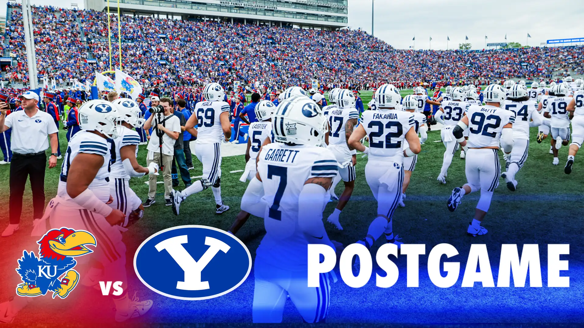 BYU vs Kansas: Postgame