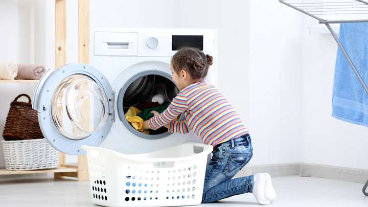 Teaching Kids to Do Laundry