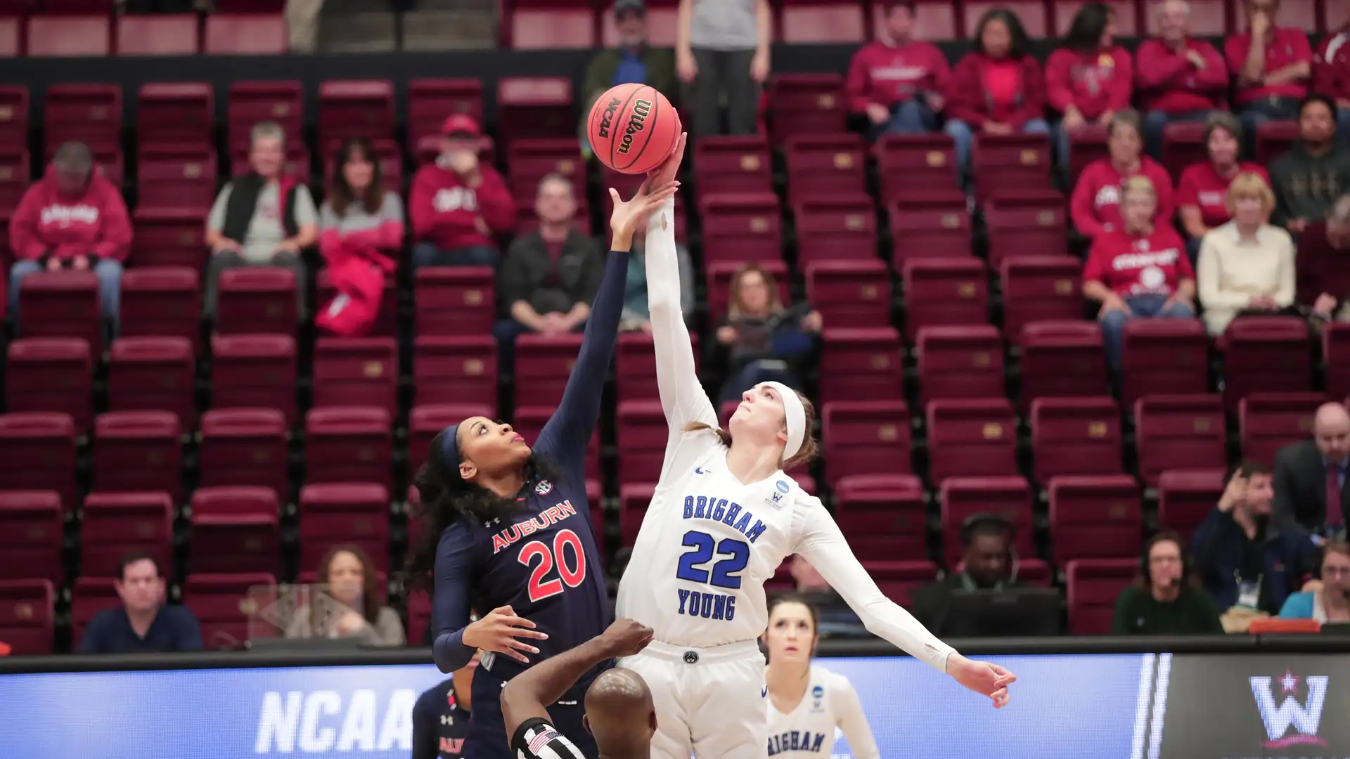 BYU vs. Auburn NCAA Tournament: Pre-Game and First Quarter