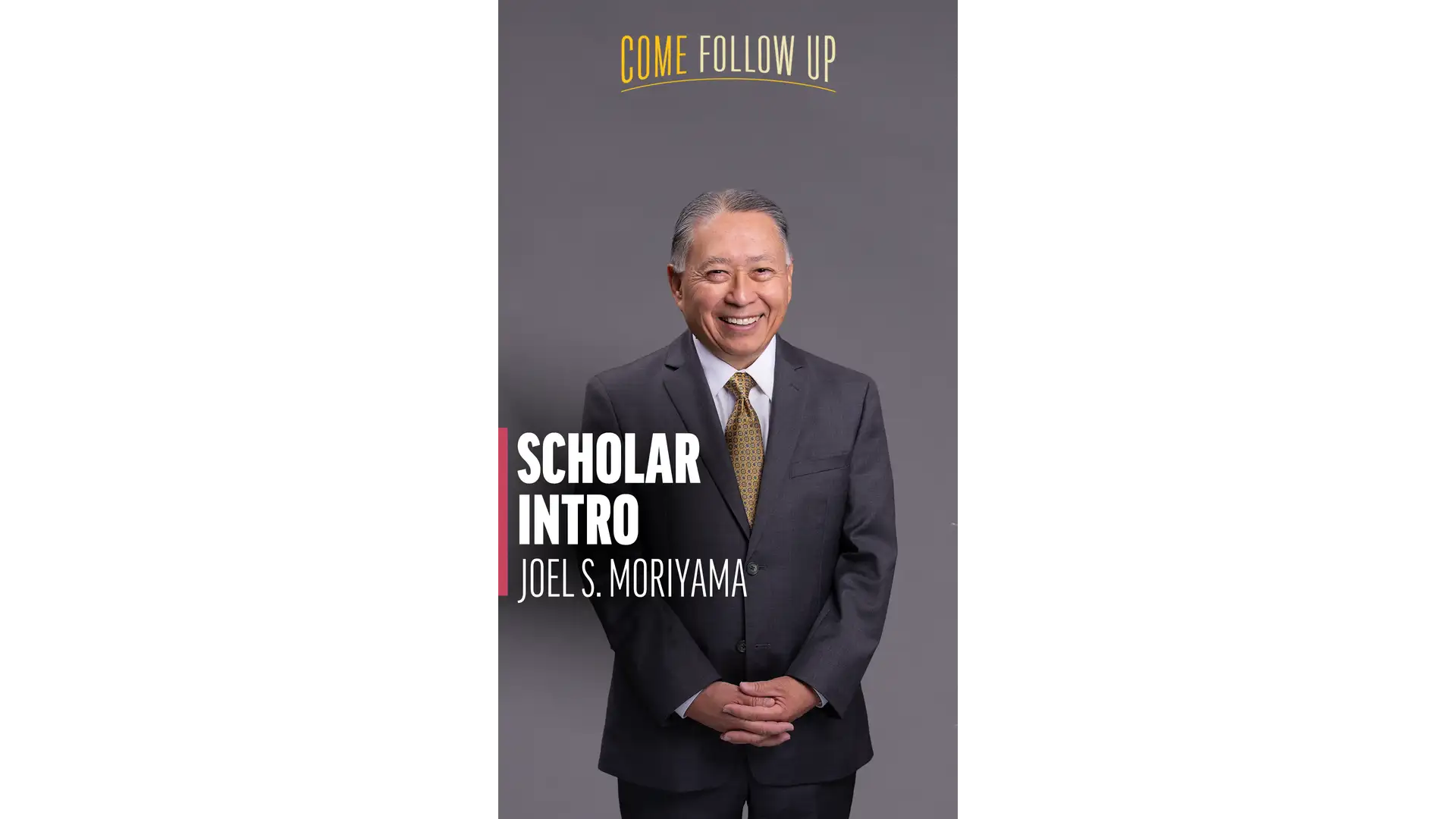 December 2-8 | Moroni 1-6 | Scholar Intro: Joel S Moriyama