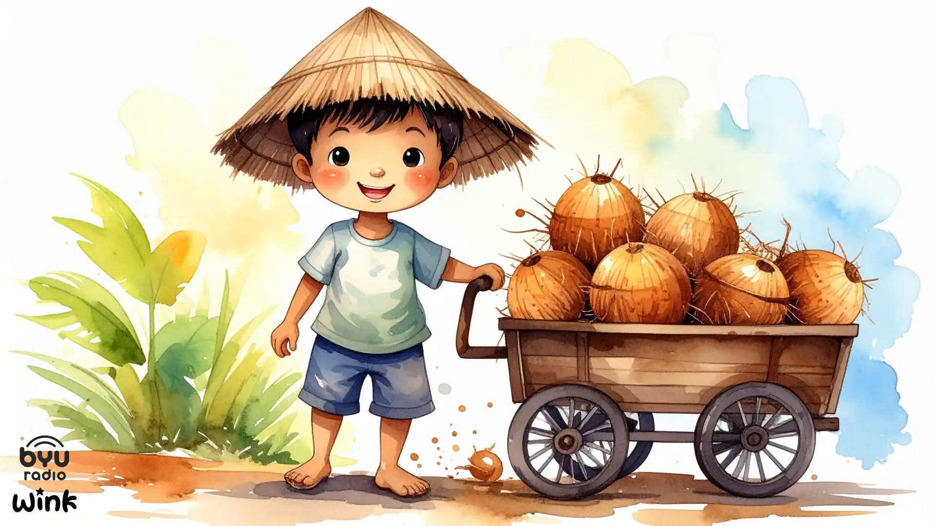 Bringing Home the Coconuts: A Mindful Bedtime Story for Kids