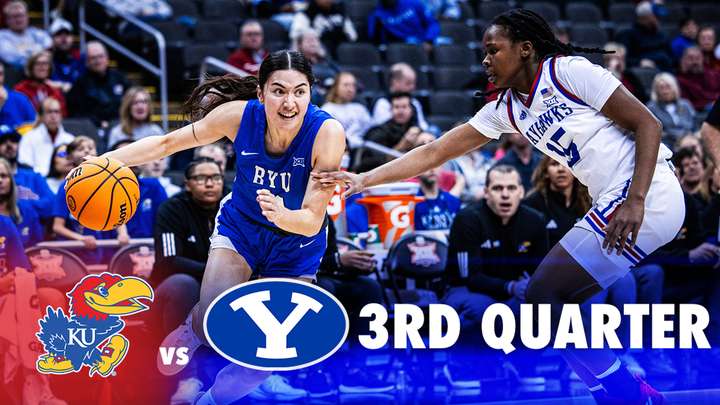 BYU vs Kansas, Big 12 Tournament: 3rd Quarter