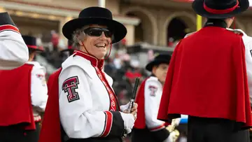 Texas Tech's Marching Band Grandma