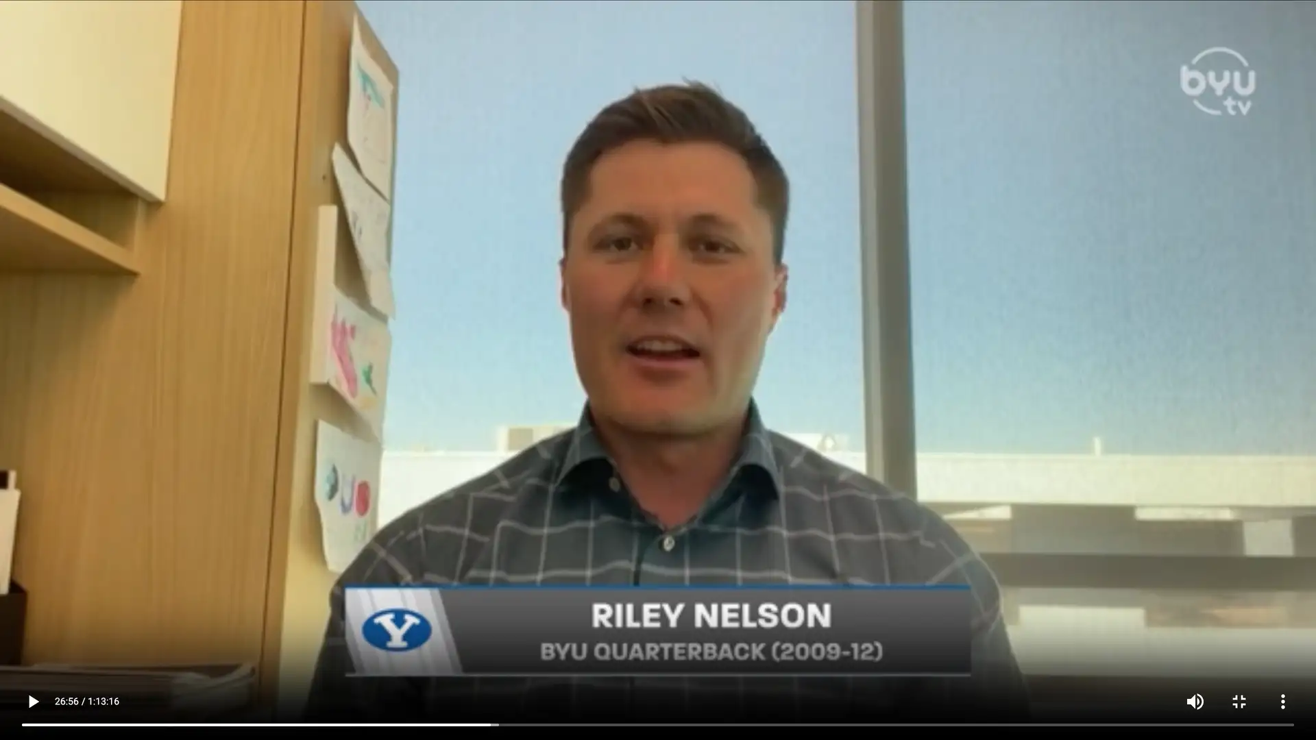 Riley Nelson on the QB Battle