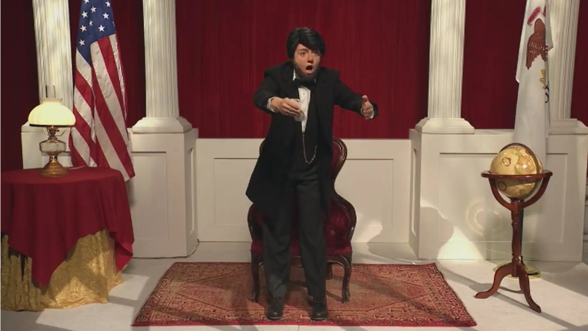 President Lincoln Gets Heckled