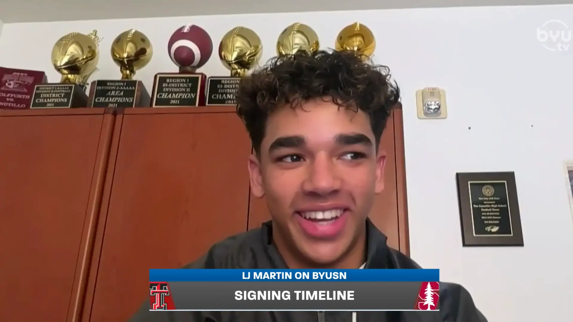 LJ Martin Talks BYU Signing 