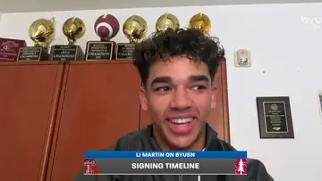 LJ Martin Talks BYU Signing