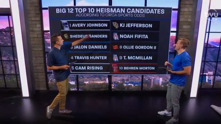 Big 12 Top Ten Heisman Candidates