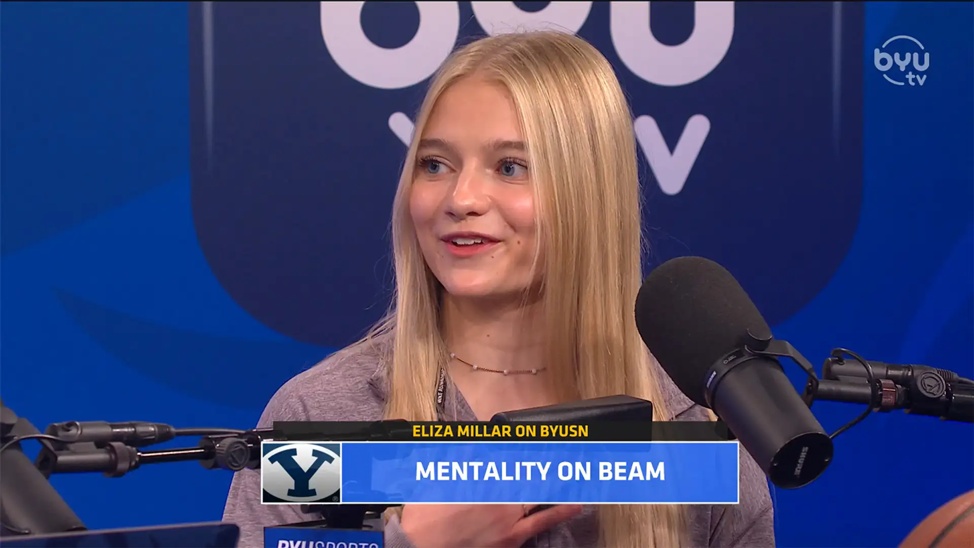 Eliza Millar is Live with BYUSN