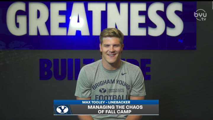 Fall Camp Excitement with Max Tooley