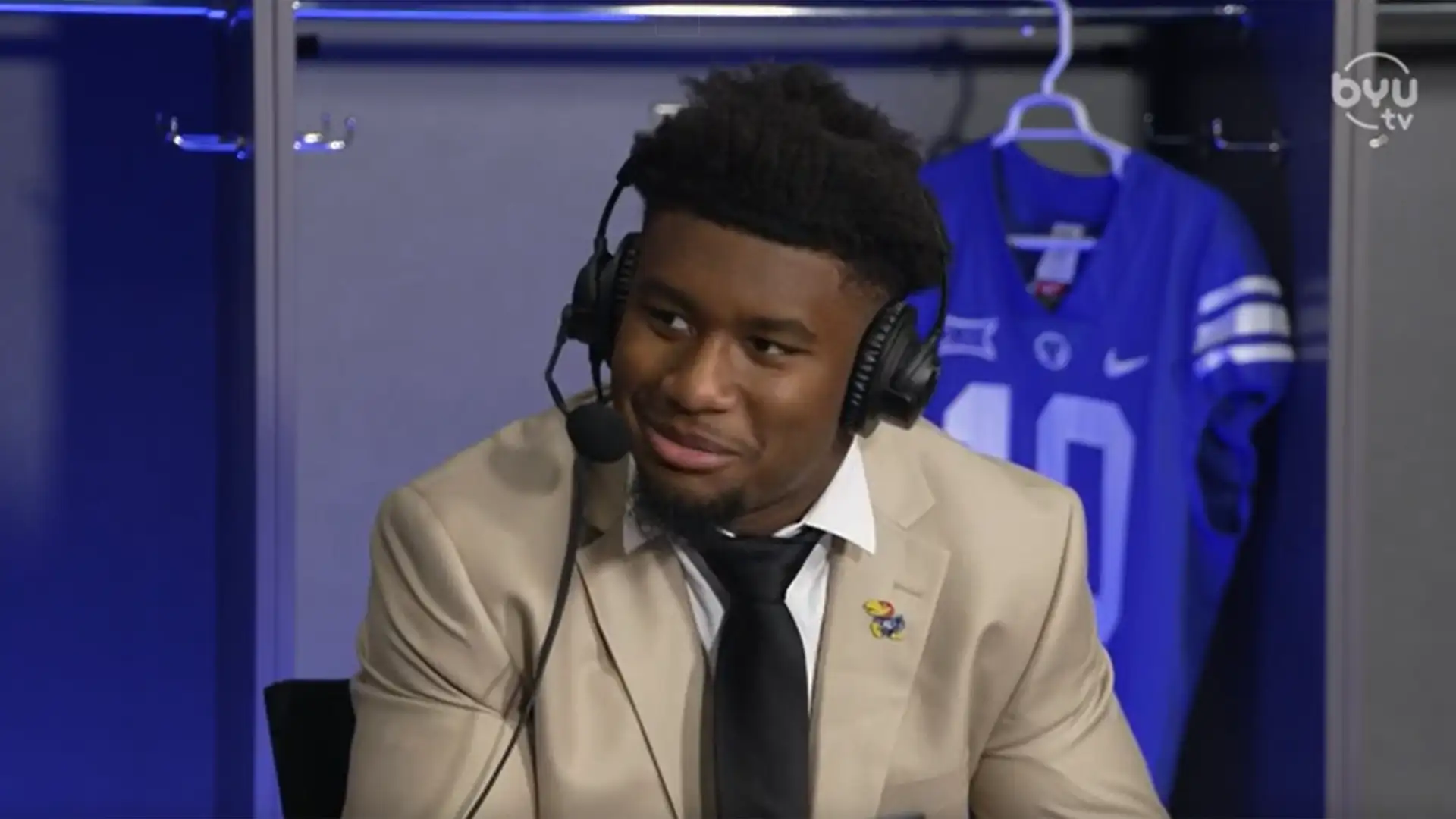 Devin Neal at Big 12 Media Days