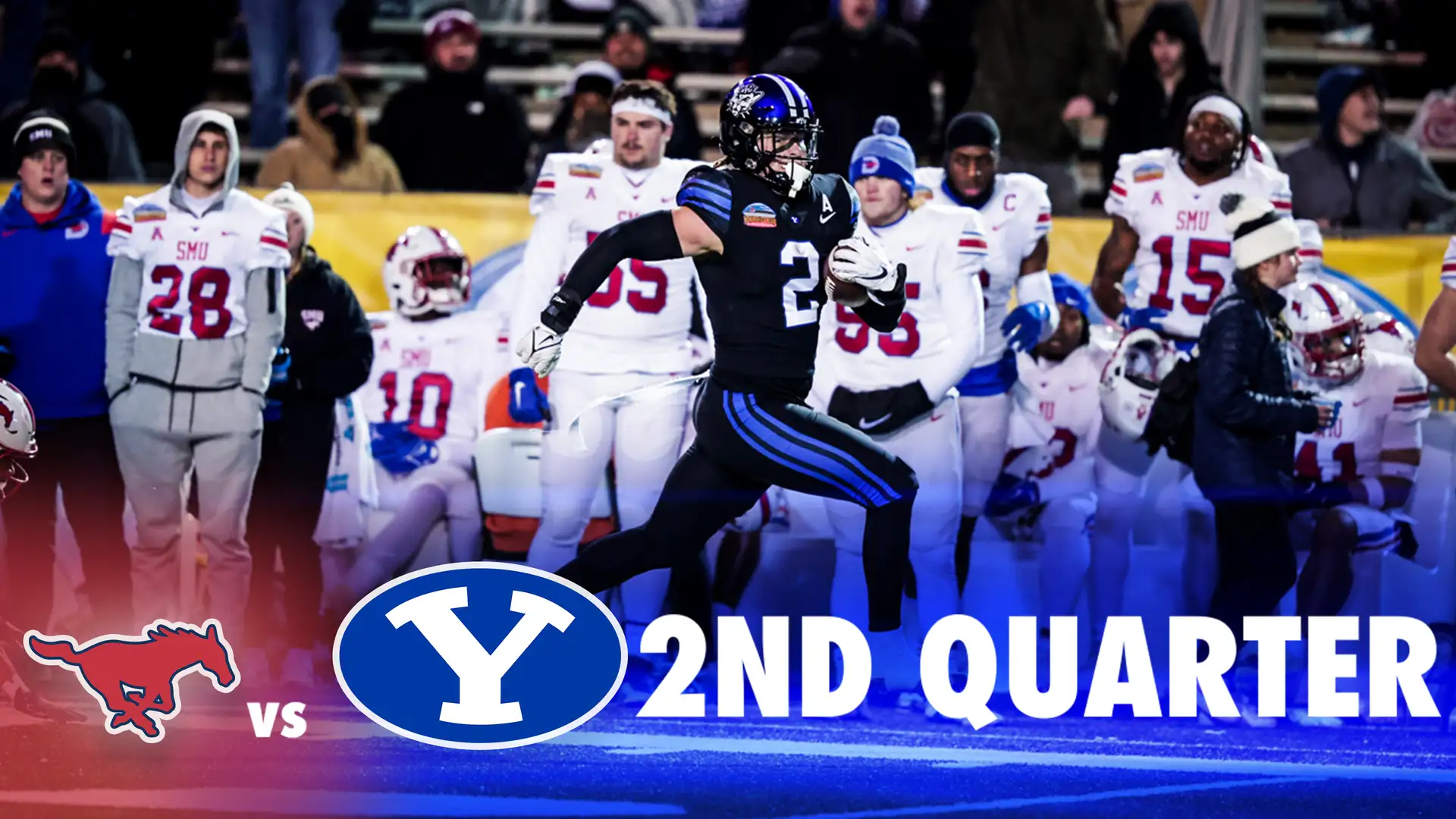 BYU vs SMU - New Mexico Bowl: 2nd Quarter