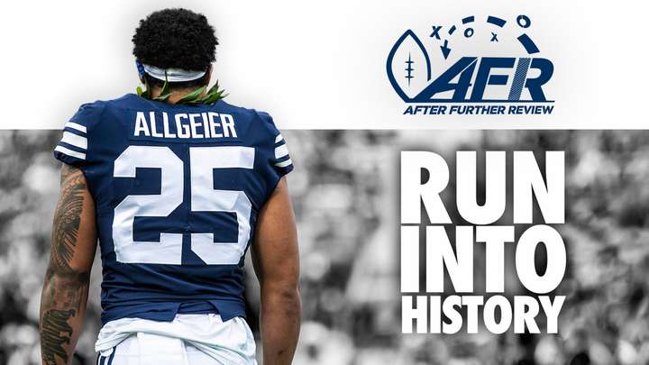 Tyler Allgeier: Run Into History