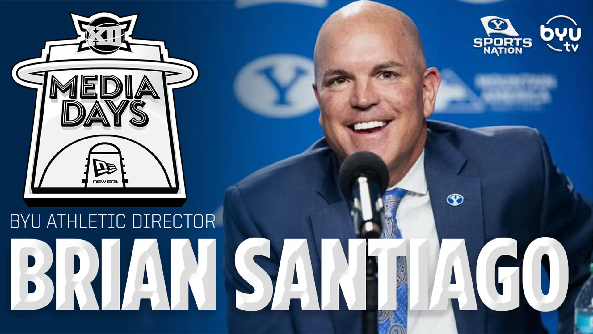 Brian Santiago at Big 12 Media Days