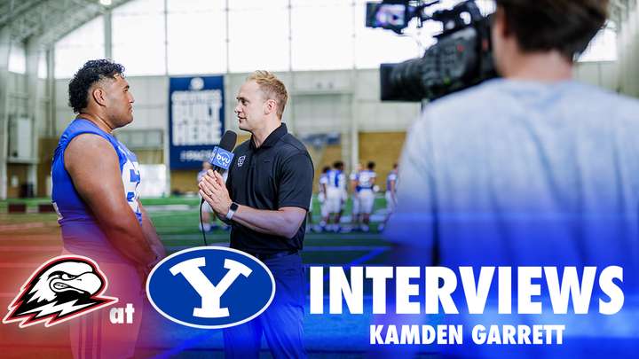 BYU vs Southern Utah: Kamden Garrett Postgame Interview