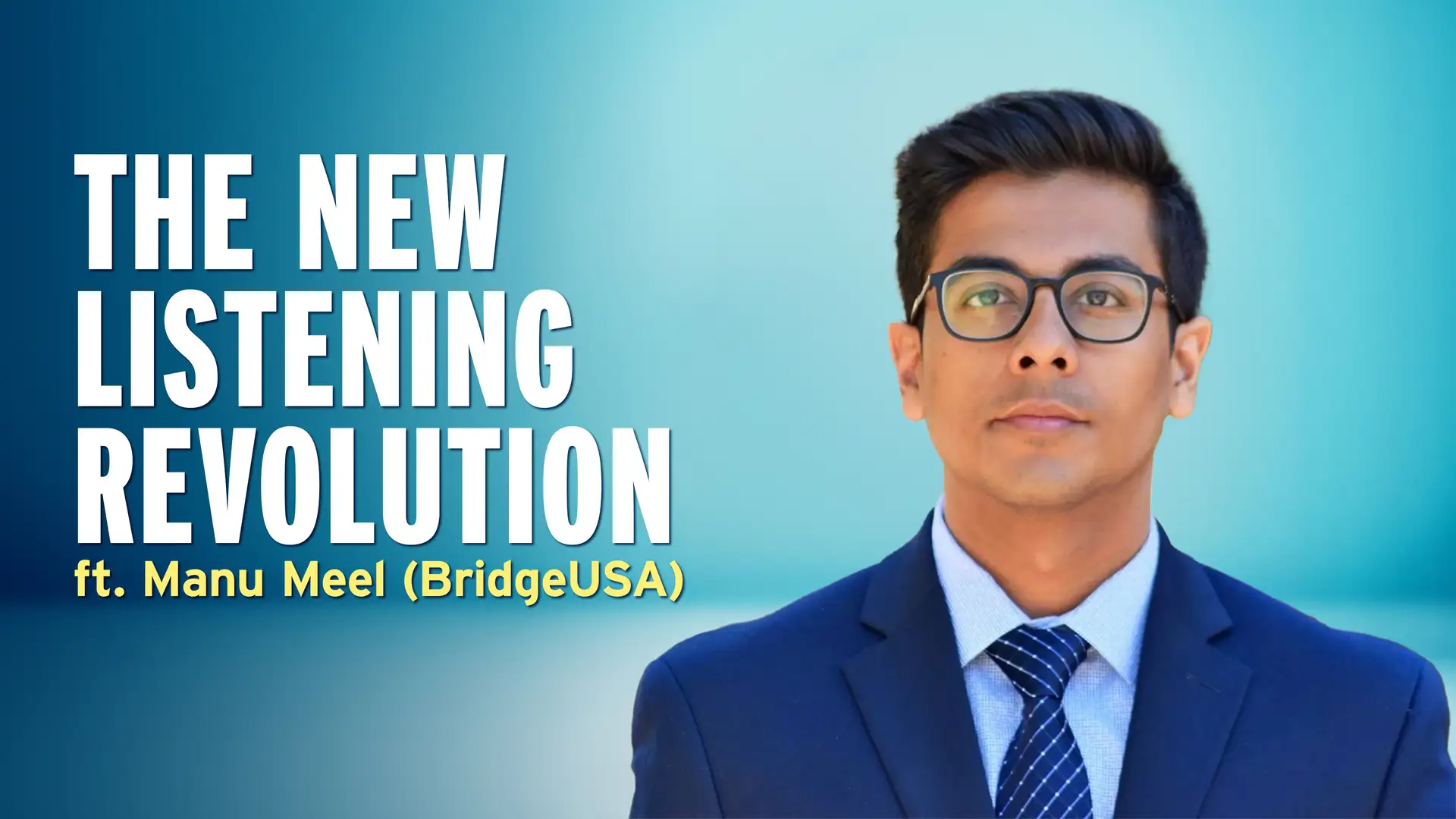 Political Violence and the Power of Listening: What Comes Next? — Manu Meel