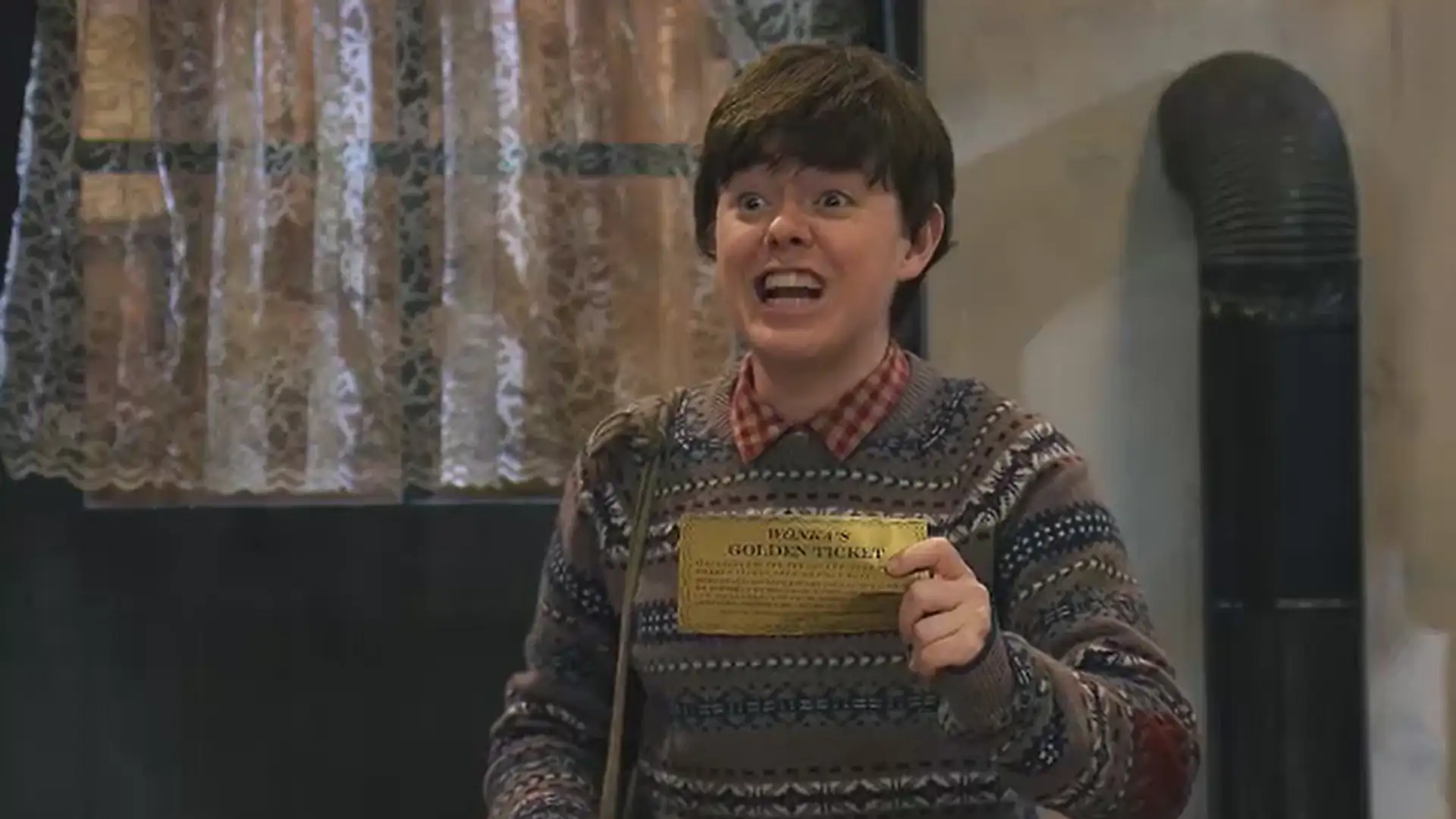 Grandpa Joe Gets The Golden Ticket