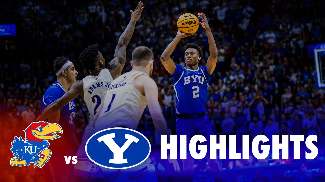 Listen to BYU Men's Basketball 2023 Episode 134 BYU vs. Kansas