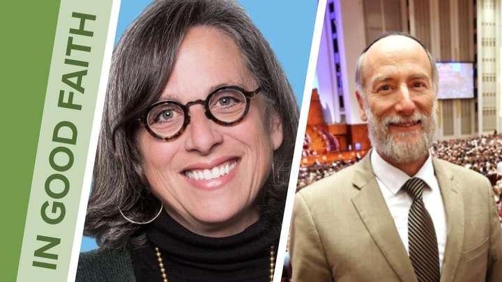 Ep. 181: Wendy Goldberg and Rabbi Joe Charnes. Is connecting with other religions important in Judaism?
