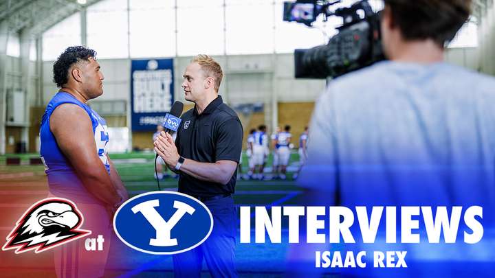 BYU vs Southern Utah: Isaac Rex Postgame Interview