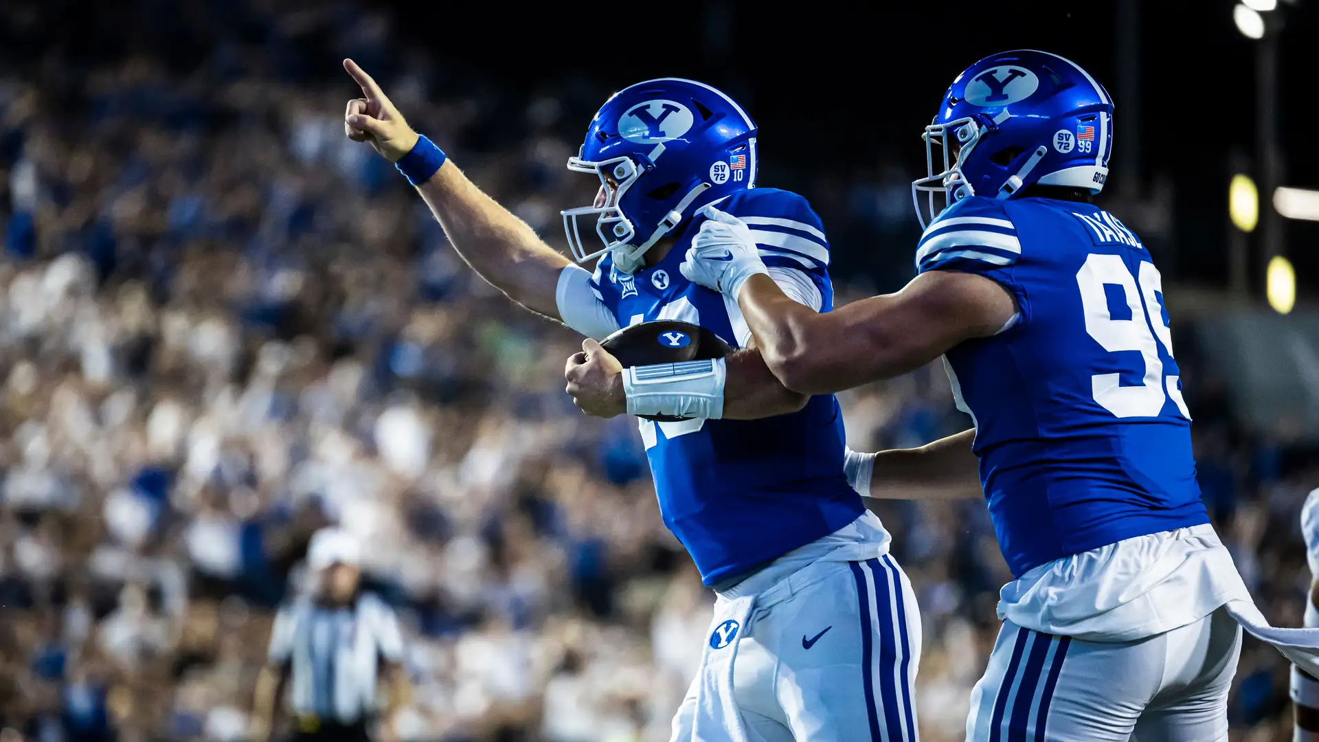 Friday Night Lights at Lavell Edwards
