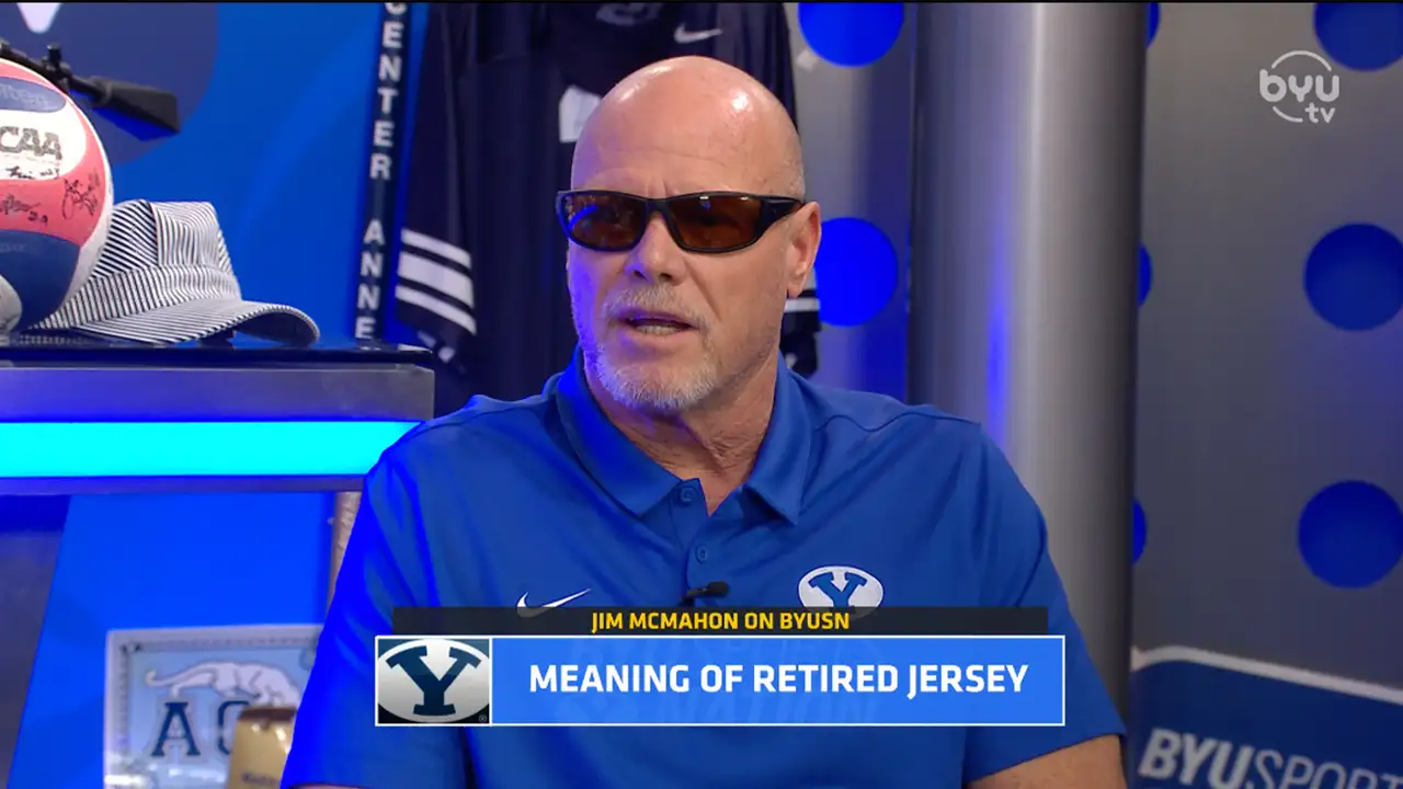 BYU to retire Jim McMahon jersey