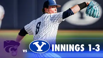 BYU vs Kansas State Game 2: Innings 1-3