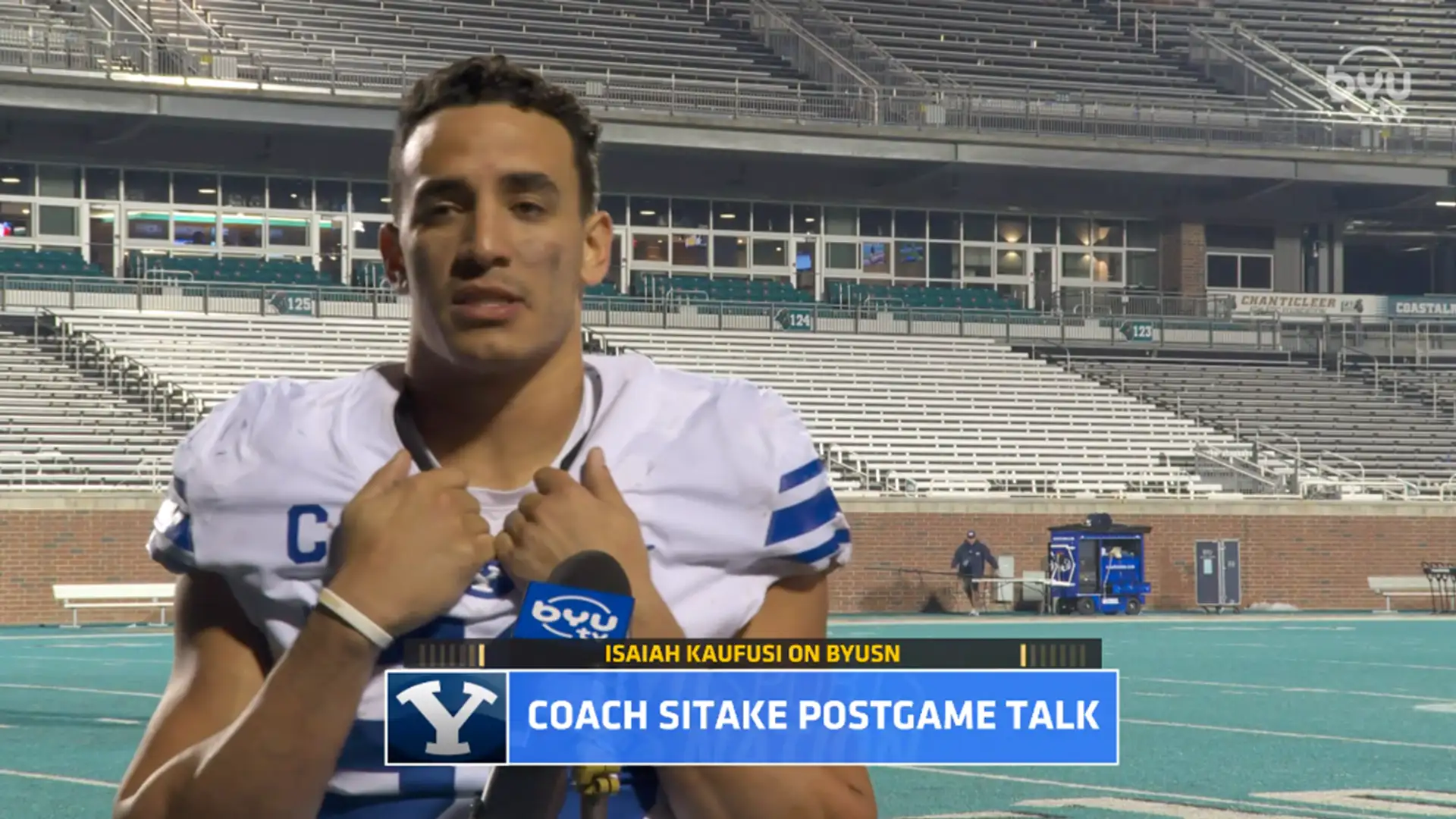 Isaiah Kaufusi on BYUSN 