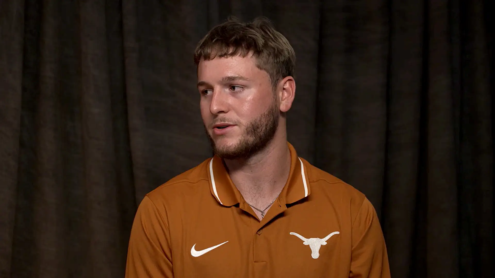 Quinn Ewers at the 2023 Big 12 Media Days