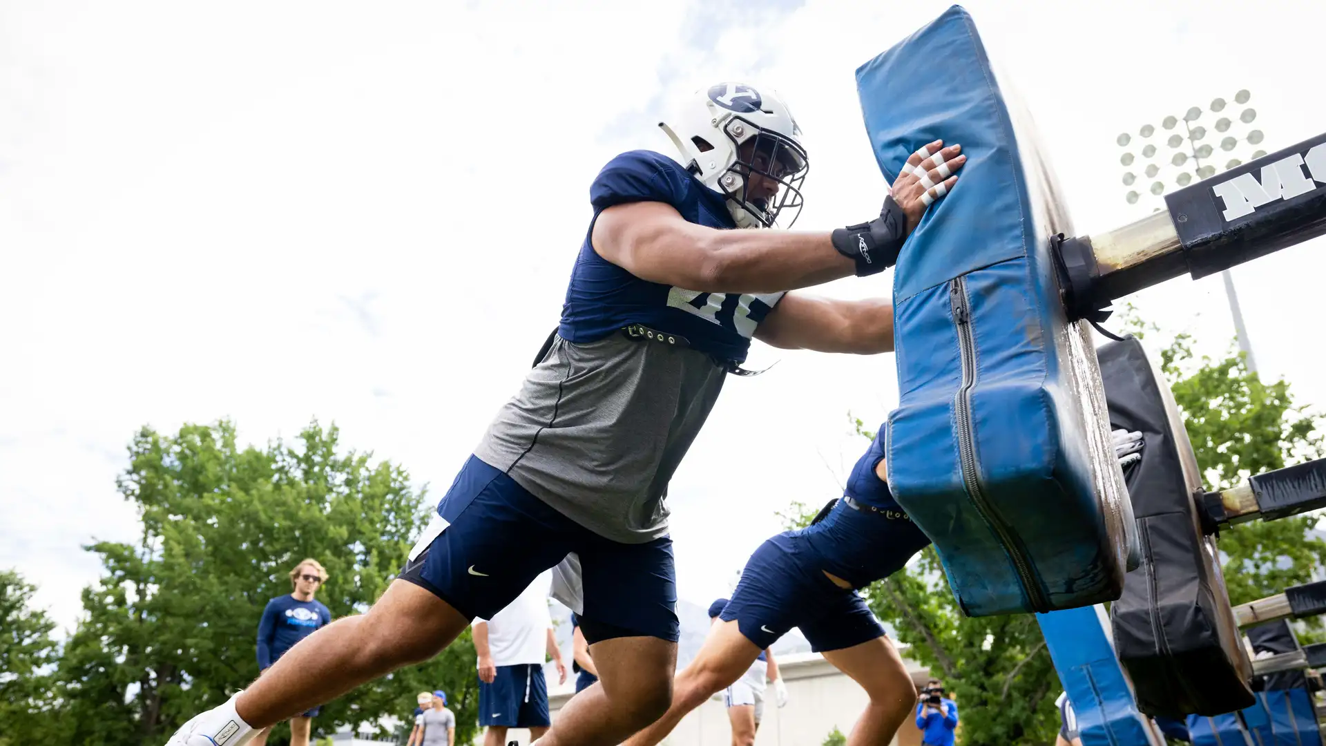 DL Pepe Tanuvasa, BYU Football Media Availability on Aug. 30