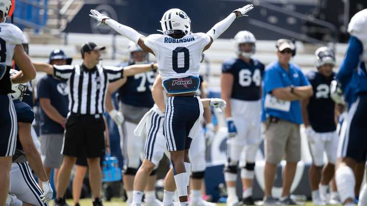CB Jakob Robinson, Training Camp Day 13 on Aug. 18