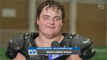 BYU DL Justin Kirkland on His Transfer & Defensive Impact 💪