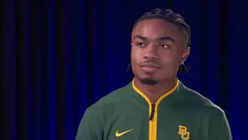 Langston Love at the 2024 Big 12 Media Days