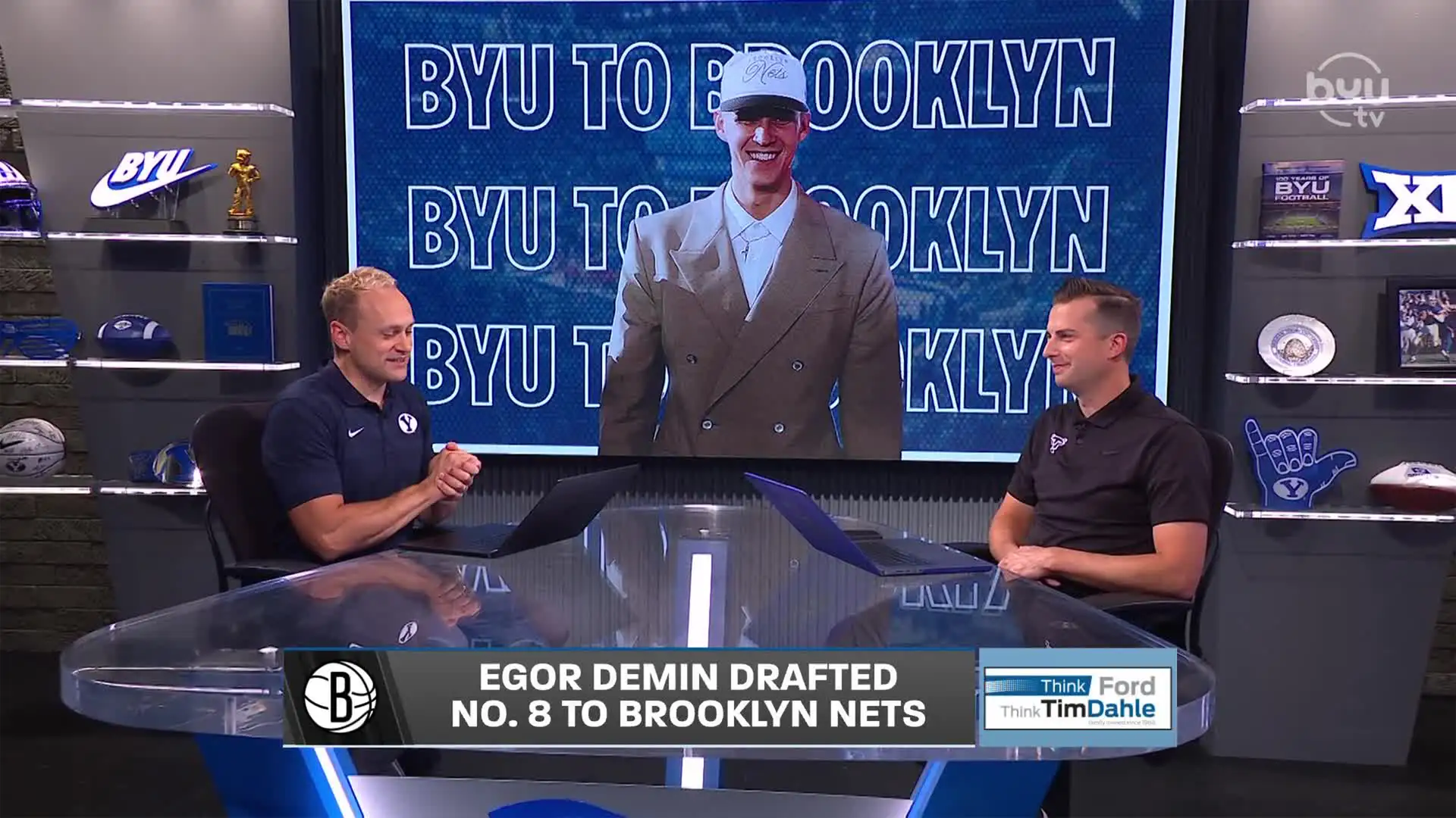 Egor Demin is now THE NBA GUY