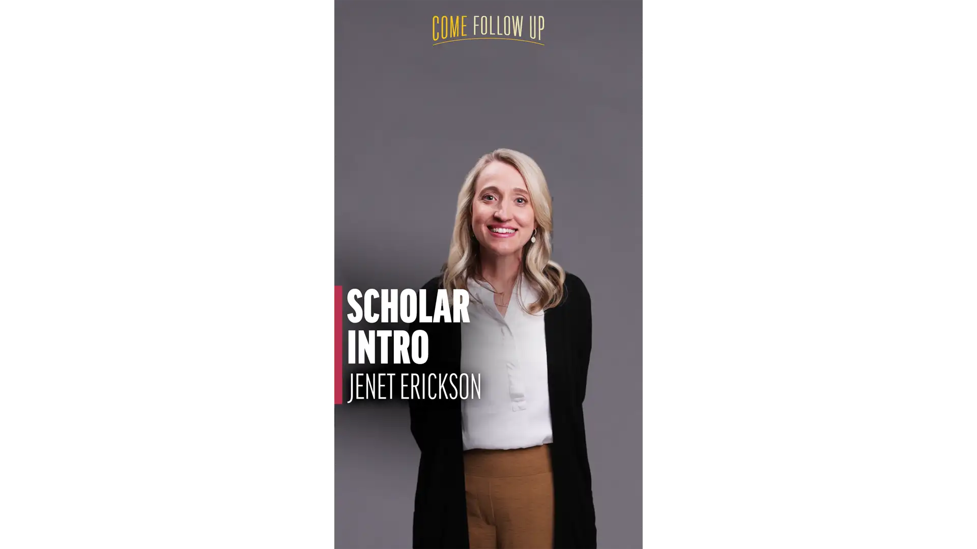 October 7-13 | 3 Nephi 17-19 | Scholar Intro: Jenet Erickson