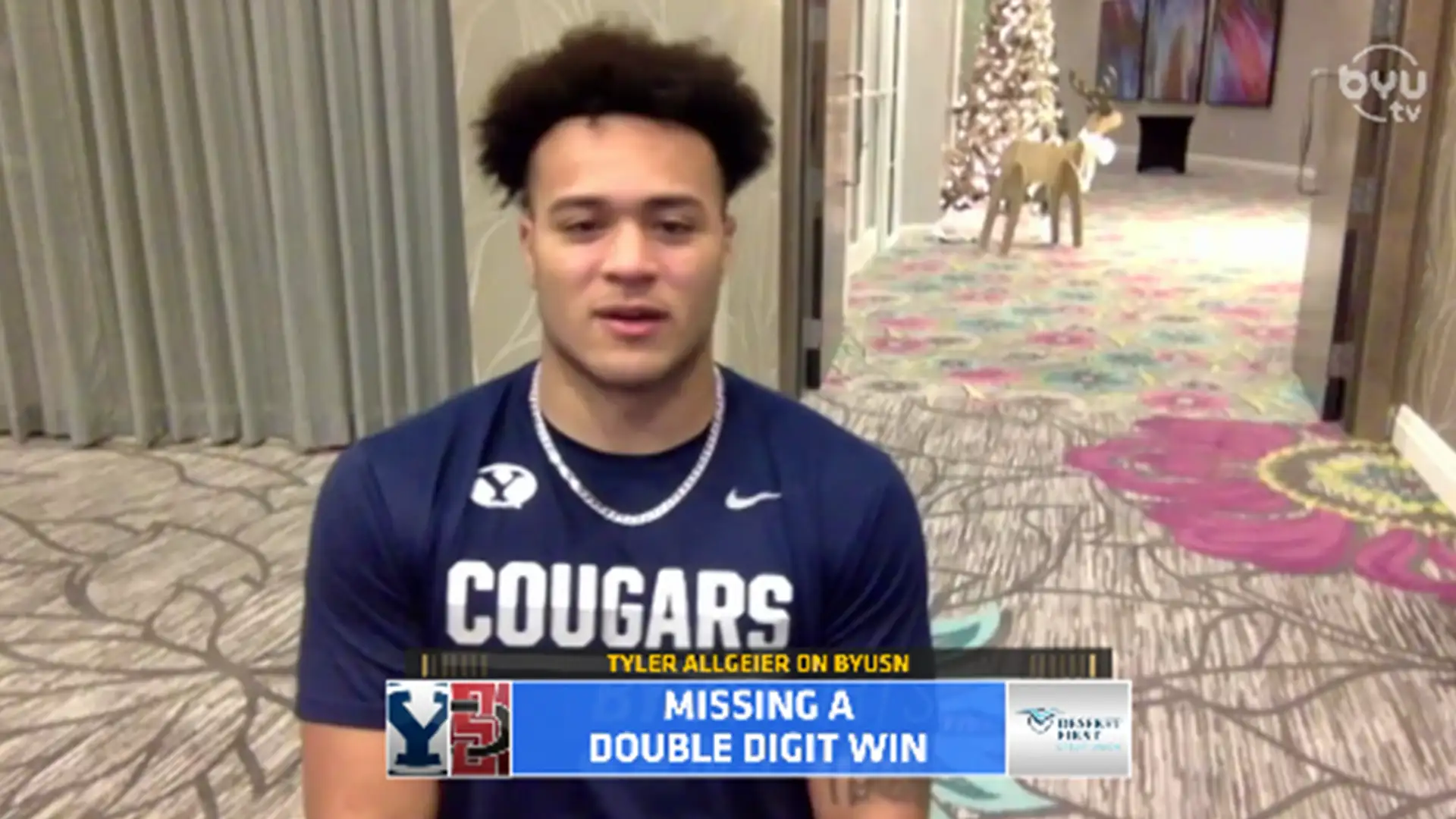 Tyler Allgeier on BYUSN 12.21.20